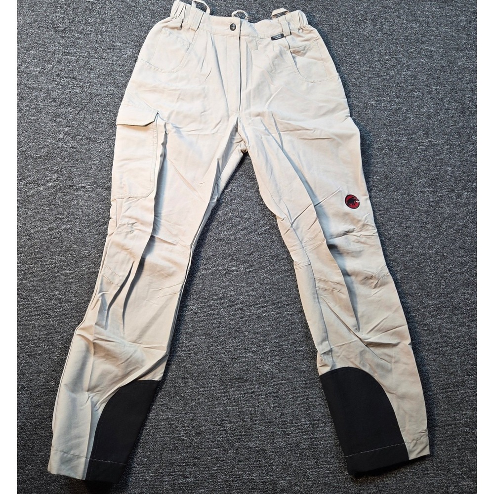 Mammut Hiking Pants Womens 40 (EU) Tan Schoeller Dryskin Cargo Technical Outdoor